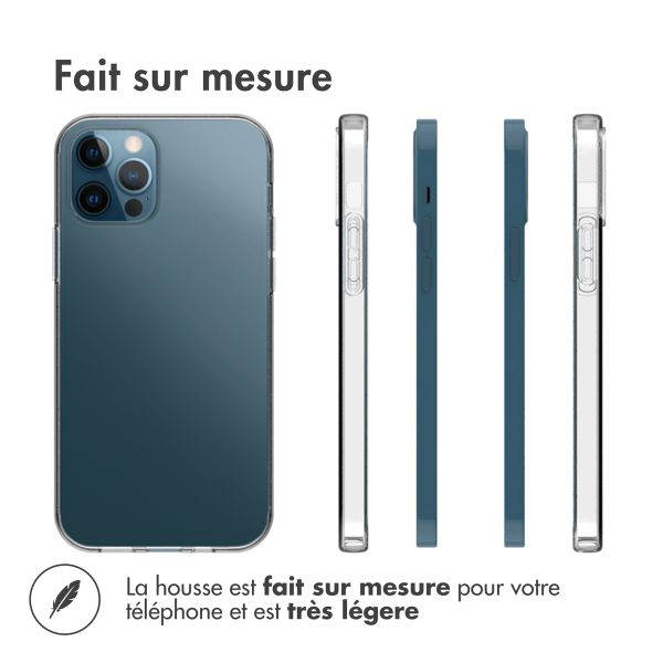 Accezz Coque Clear Apple iPhone 12 Pro Max - Transparent