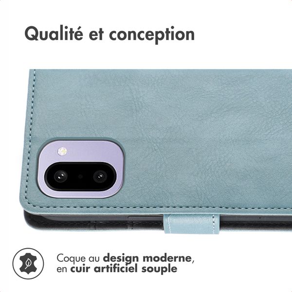 imoshion Étui de télephone portefeuille OnePlus 15R - Bleu clair
