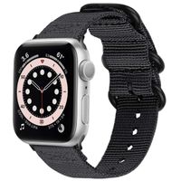 imoshion Bracelet en nylon Apple Watch Series 1-9 / SE - 38/40/41 mm / Series 10 - 42 mm - Noir