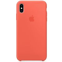Apple Coque en silicone Apple iPhone Xs Max - Nectarine