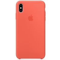 Apple Coque en silicone iPhone Xs Max - Nectarine