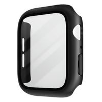 Uniq Nautic Coque Apple Watch avec protection d'écran en Verre Trempé Étanche Apple Watch 4-6 / SE - 44 mm - Midnight Black