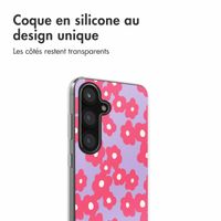 imoshion Coque design pour Samsung Galaxy S25 - Dusty Rose Blossoms