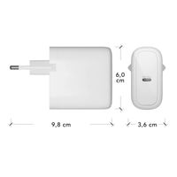 dbramante1928 re-charge | Chargeur Secteur - USB-C 65 watts - Blanc