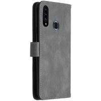 imoshion Étui de télephone portefeuille de luxe Samsung Galaxy A20s - Gris