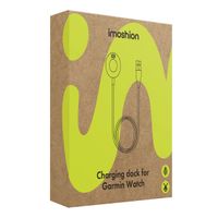 imoshion Station de charge Garmin Watch | Câble de chargement USB-A - 1 metre - Noir