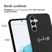 imoshion Coque Design Samsung Galaxy A54 (5G) - Fuck Off - Noir