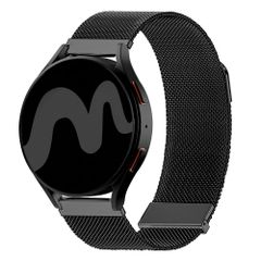 imoshion Bracelet magnétique milanais  - Connexion universelle 20 mm - Noir