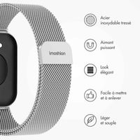 imoshion Bracelet magnétique milanais Huawei Watch Fit 3 - Argent