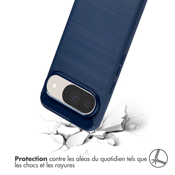 imoshion Coque Brushed Google Pixel 10 - Bleu foncé