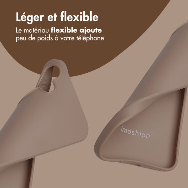 imoshion Coque Couleur Samsung Galaxy A16 - Marron