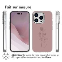 imoshion Coque Design iPhone 14 Pro - Floral Pink