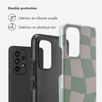 Selencia Coque arrière Vivid Samsung Galaxy A53 - Groovy Sage Green