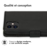 imoshion Étui de télephone portefeuille Apple iPhone 11 - Noir
