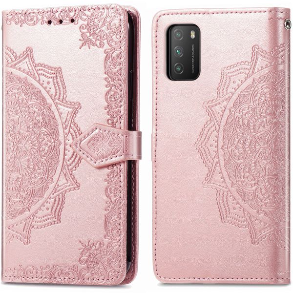 imoshion Etui de téléphone Mandala Xiaomi Poco M3 - Rose Champagne