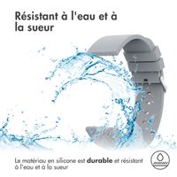 imoshion Bracelet silicone  - Connexion universelle 24 mm - Gris