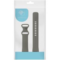 imoshion Bracelet silicone le Fitbit Versa 4 / 3 / Sense (2) - Gris foncé