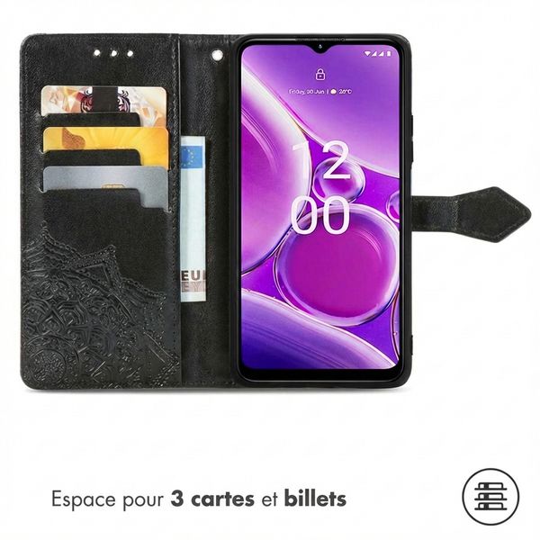 imoshion Etui de télephone Mandala Nokia G42 - Noir