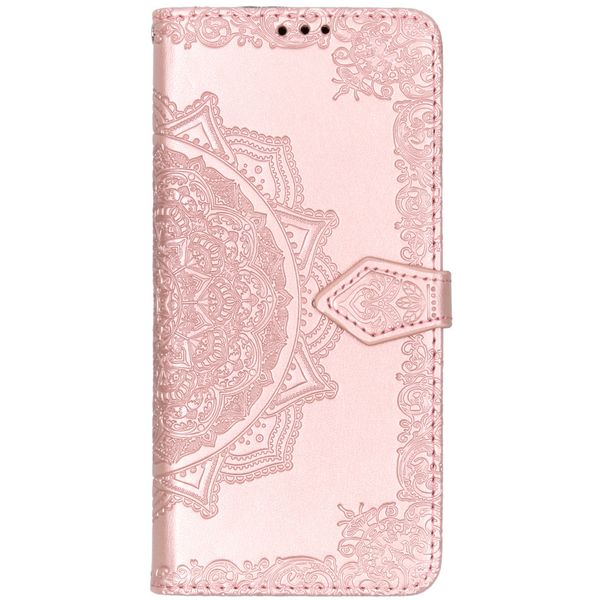 Etui de téléphone portefeuille Mandala Motorola One Vision