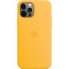 Apple Coque en silicone MagSafe Apple iPhone 12 (Pro) - Sunflower