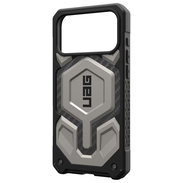 UAG Coque arrière Monarch Pro Apple iPhone 17 Pro - Titanium