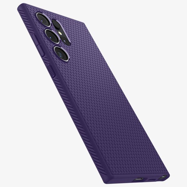 Spigen Coque Liquid Air™ Samsung Galaxy S24 Ultra - Deep Purple