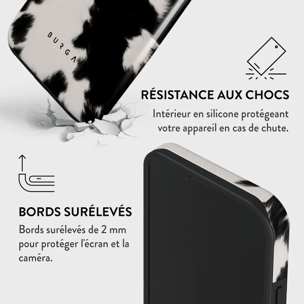 Burga Coque arrière Tough iPhone 14 - Achromatic