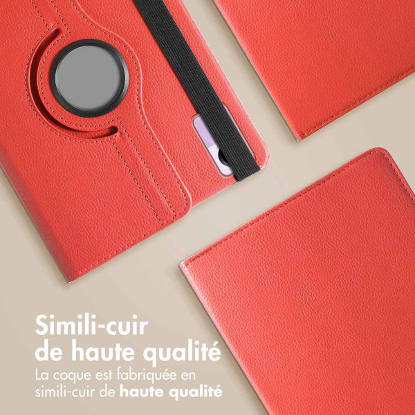 imoshion Coque tablette rotatif à 360° Xiaomi Redmi Pad SE - Rouge