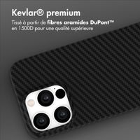 Accezz Coque Kevlar® MagSafe Apple iPhone 15 Pro - Noir