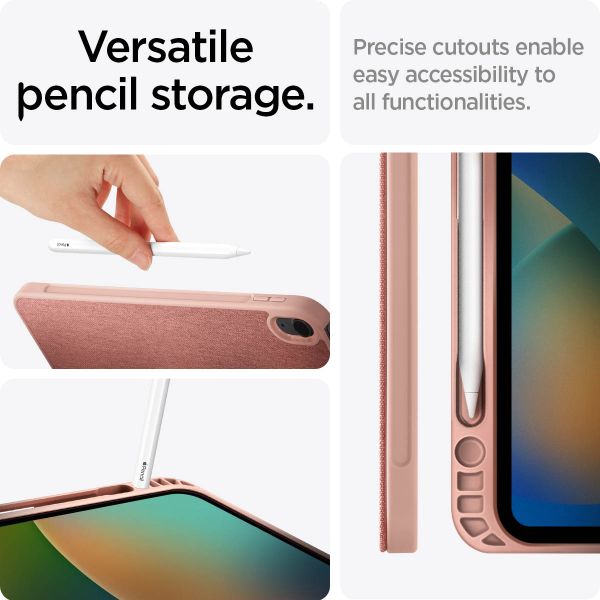 Spigen Coque tablette Urban Fit iPad 10 (2022) 10.9 pouces - Rose Dorée