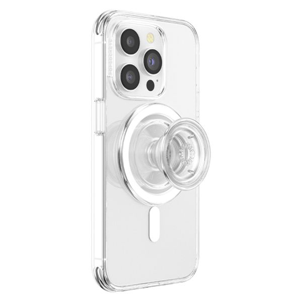 PopSockets PopGrip MagSafe Round - Clear