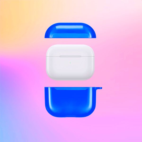 imoshion Coque Néon Apple AirPods 3 - Bleu Cobalt