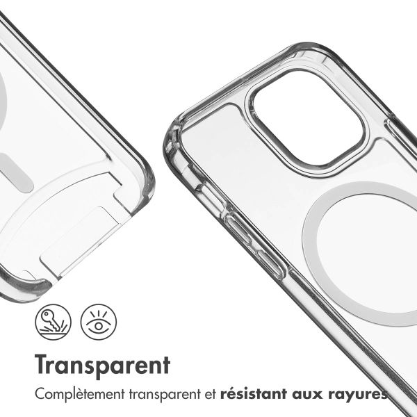 imoshion Coque MagSafe avec cordon amovible iPhone 12 Pro Max - Transparent