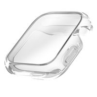 Uniq Garde Coque Hybride Watch avec protection d'écran Apple Watch 7-9 - 45 mm - Dove (Clear)