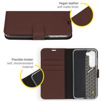 Accezz Étui de télephone Wallet Samsung Galaxy S23 Plus - Marron