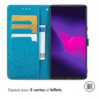 imoshion Etui de télephone Mandala Samsung Galaxy S24 Ultra - Turquoise