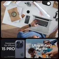 Spigen Coque Ultra Hybrid MagSafe Apple iPhone 15 Pro - Frost Black