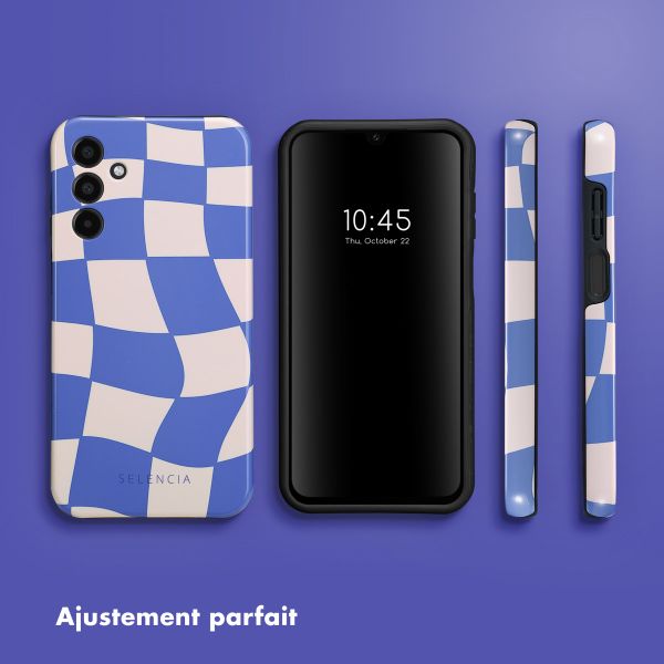 Selencia Coque arrière Vivid Tough Samsung Galaxy A15 (5G/4G) - Groovy Sapphire Blue