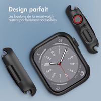 imoshion Coque rigide à couverture complète Apple Watch Series 1 / 2 / 3 - 42 mm - Noir