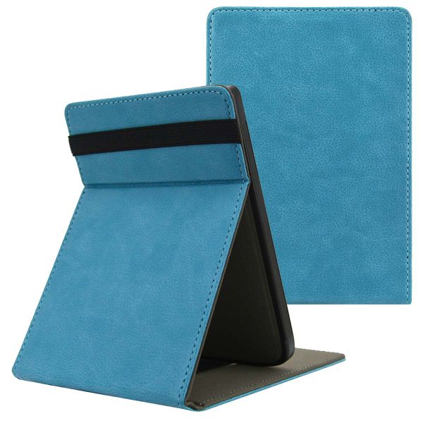 imoshion Étui á rabat Pocketbook Touch Lux 5 / HD 3 / Basic Lux 4 / Vivlio Lux 5 - Bleu clair
