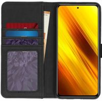 imoshion Étui de télephone portefeuille de luxe Xiaomi Poco X3 (Pro) - Noir