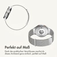 imoshion Bracelet magnétique milanais  - Connexion universelle 20 mm - Argent