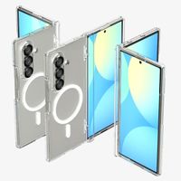 Spigen Coque Ultra Hybrid Pro MagFit Samsung Galaxy Z Fold 7 - Clear / White