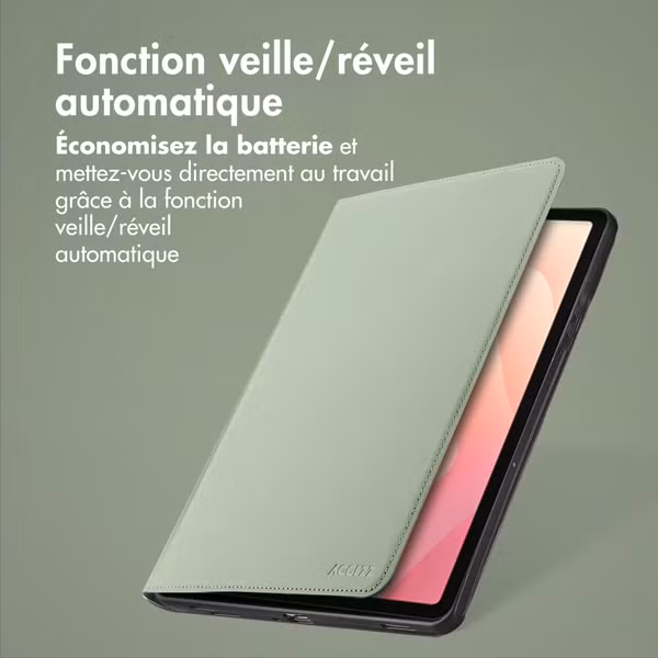 Accezz Coque tablette Classic Samsung Galaxy Tab S11 Ultra - Vert