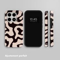 Selencia Coque arrière Vivid avec MagSafe Xiaomi 17 - Art Wave Black