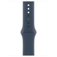 Apple Sport Band Apple Watch Series 1 á 10 / SE / Ultra (2) (44/45/46/49 mm) - Taille M/L - Storm Blue