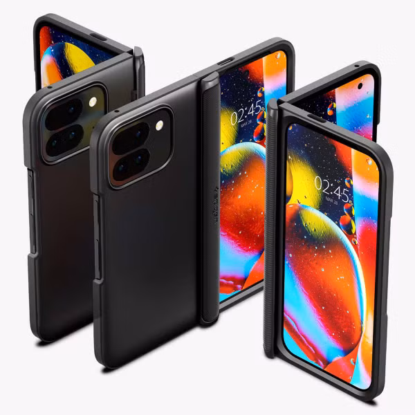 Spigen Coque Slim Armor Pro Google Pixel 9 Pro Fold - Transparent