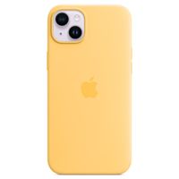 Apple Coque en silicone MagSafe iPhone 14 Plus - Sunglow