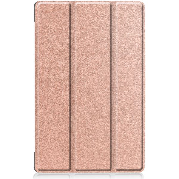 imoshion Coque tablette Trifold Lenovo Tab M10 Plus / M10 FHD Plus - Rose Doré