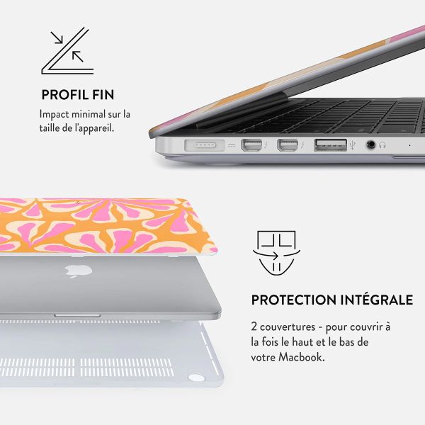 Burga Coque Rigide MacBook Air 13 pouces (2022) / Air 13 pouces (2024) M3 chip - A2681 / A3113 - Aloha